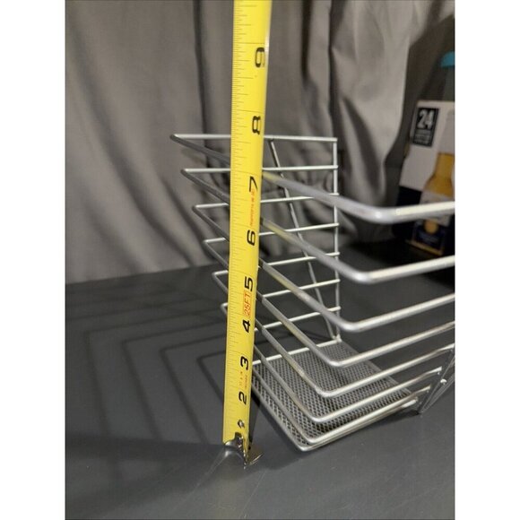 Display Rack Silver 9”L x 7”W X 7” Graduated - Picture 7 of 16